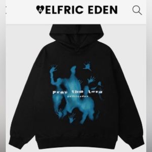 Aelfric Eden Abstraction Print Hoodie Woman’s Size Small NWT